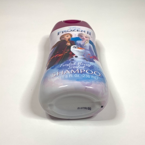 New ~ Disney Frozen II Frosted Berry Scented Kid's Shampoo, Net 8 Fl.oz. (236ml) - Picture 5 of 5